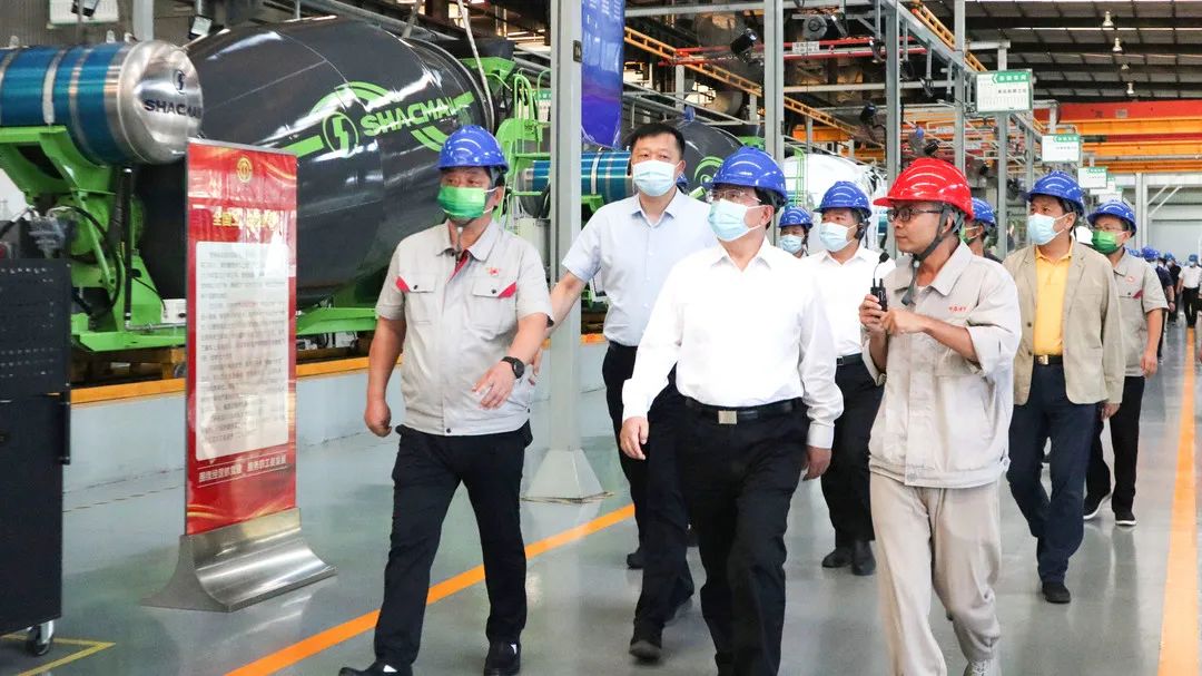 洛陽市委副書記、市長徐衣顯一行調研中集凌宇